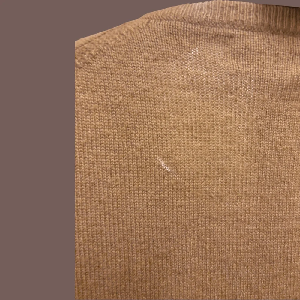 B. Altman Cable Sweater | Brown Wool Blend | Size M | Vintage AS IS